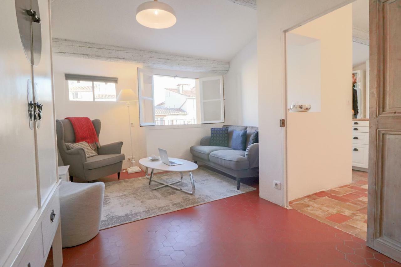 Clt - Unique Duplex & Terrace On The Provencal Market 앙티브 외부 사진