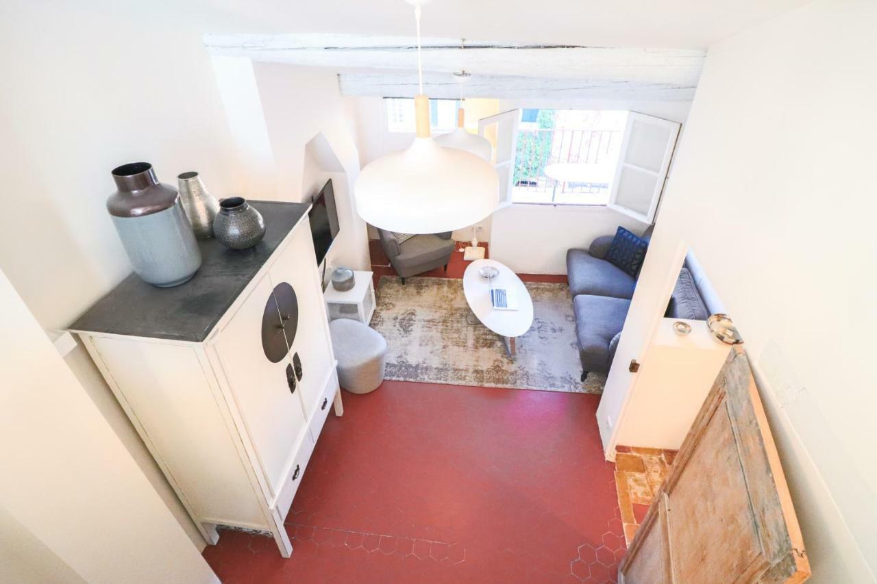 Clt - Unique Duplex & Terrace On The Provencal Market 앙티브 외부 사진