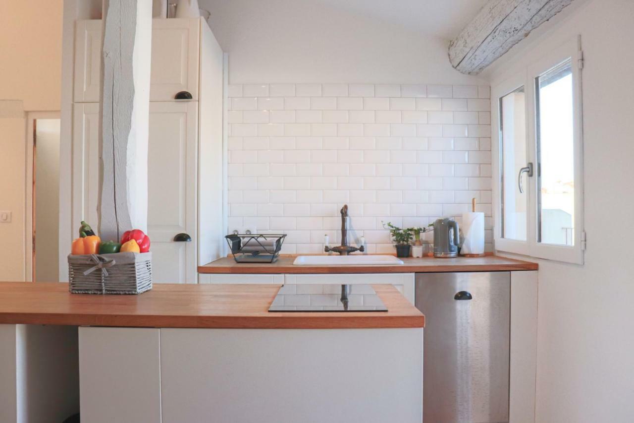 Clt - Unique Duplex & Terrace On The Provencal Market 앙티브 외부 사진