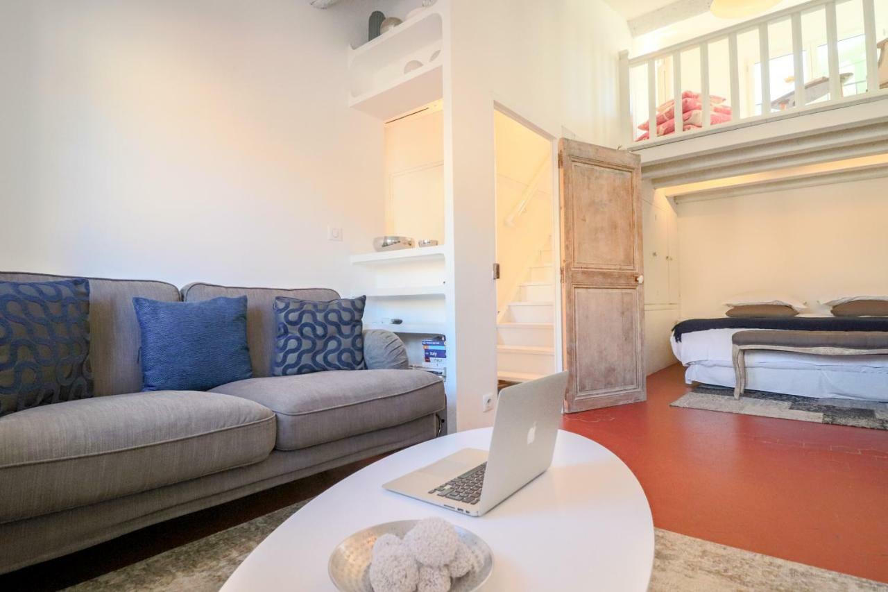 Clt - Unique Duplex & Terrace On The Provencal Market 앙티브 외부 사진