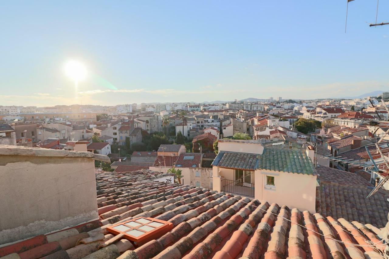 Clt - Unique Duplex & Terrace On The Provencal Market 앙티브 외부 사진