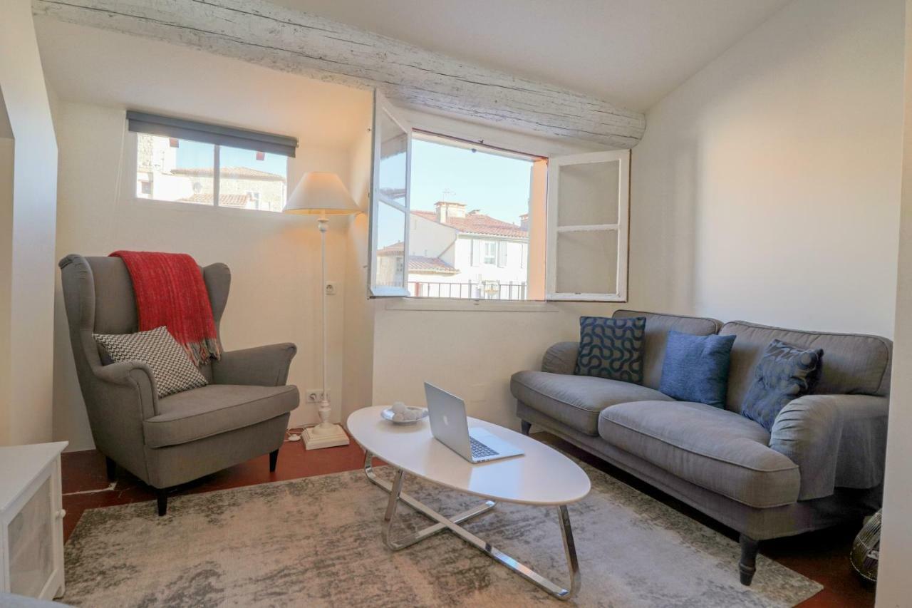 Clt - Unique Duplex & Terrace On The Provencal Market 앙티브 외부 사진